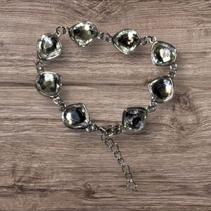 Paparazzi‎ Silver Gemstone Bracelet